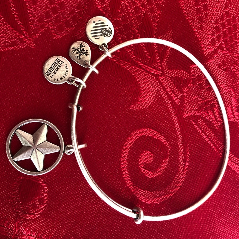 Alex & Ani star bangle